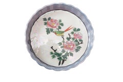 Japanese Kiri-Mon Porcelain Lusterware Serving Dishes