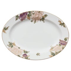 Fitz and Floyd “Cloisonné Peony” Porcelain Platter