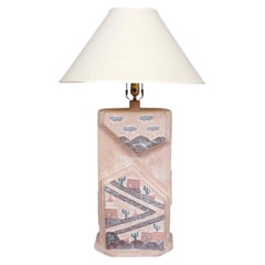 Southwestern Adobe Village Table Lamp