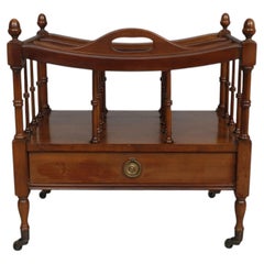 Colonial Style Mahogany Canterbury