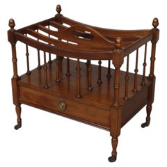 Colonial Style Mahogany Canterbury