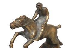 1920's ‘Whipper In’ Hubley Mfg. Co Cast Iron Bookends, a Pair