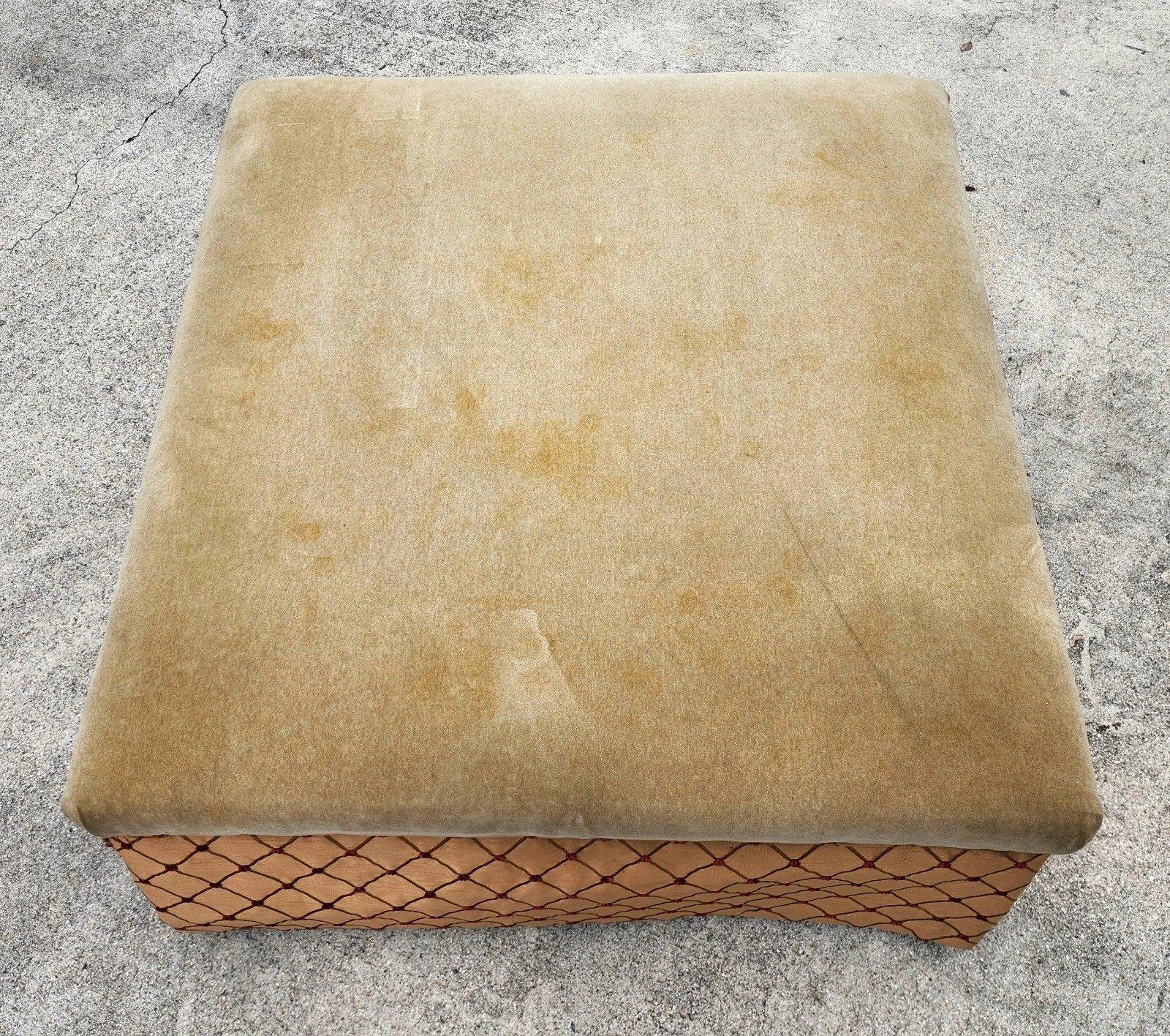 Walter E Smithe Cocktail Ottoman For Sale 2