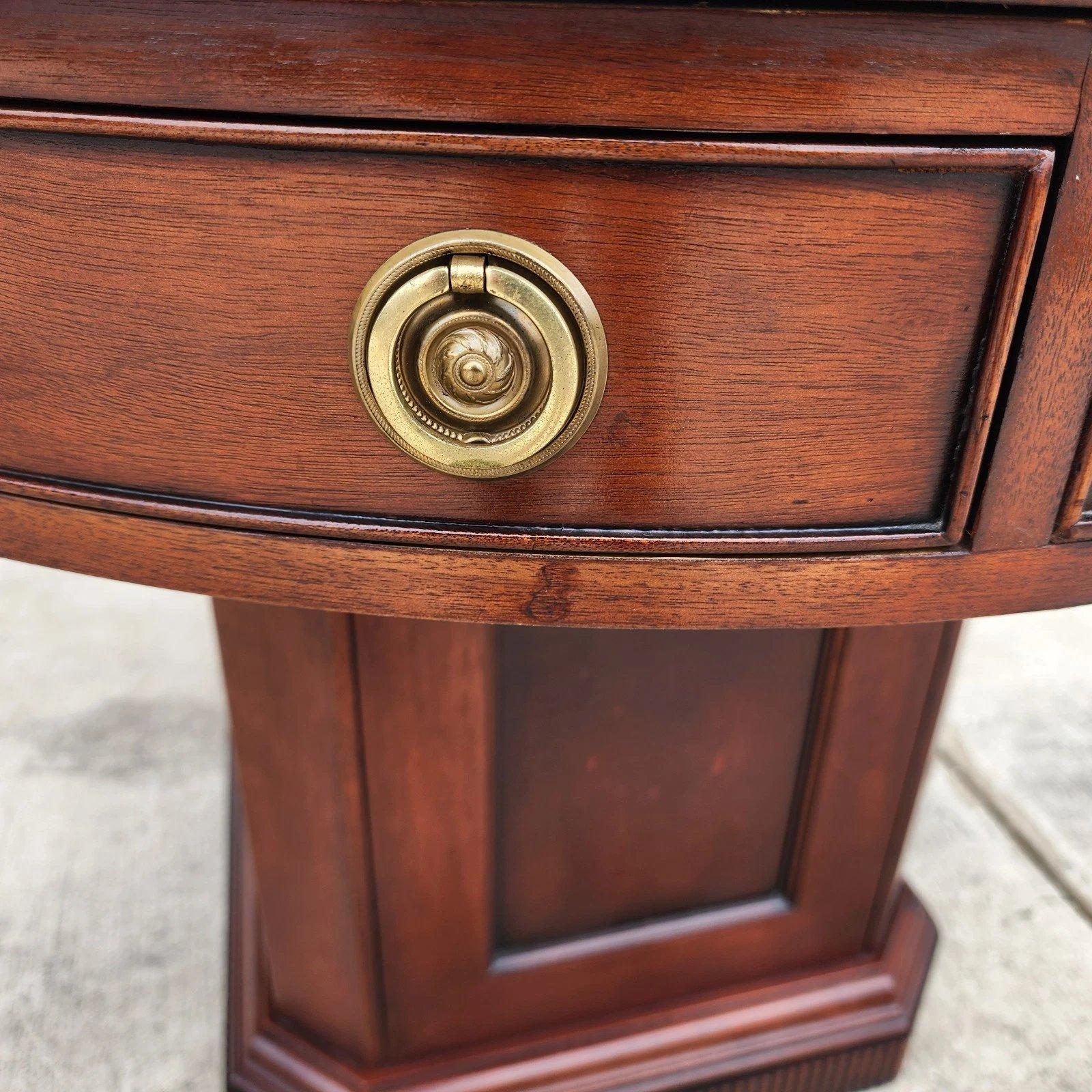 Ralph Lauren Mahogany Library Center Table For Sale 13