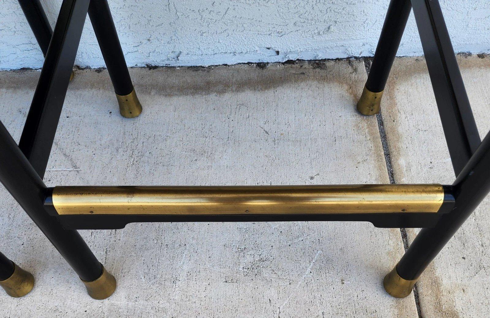 Sgabelli da bar asiatici Ming Ming di James Mont by Century Furniture in vendita 4