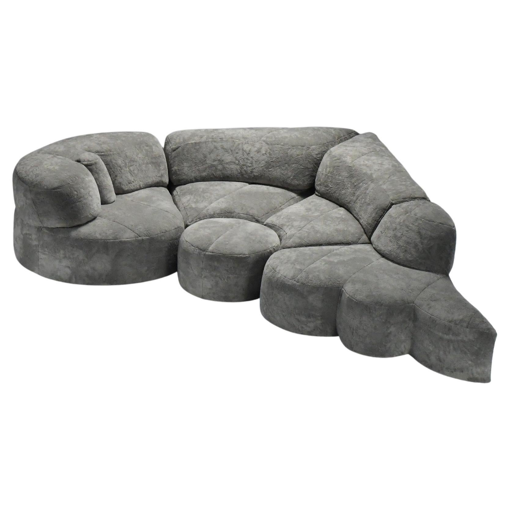 Ultra rare Paysage - Landscape sofa by Hans Hopfer for Roche Bobois France 1978