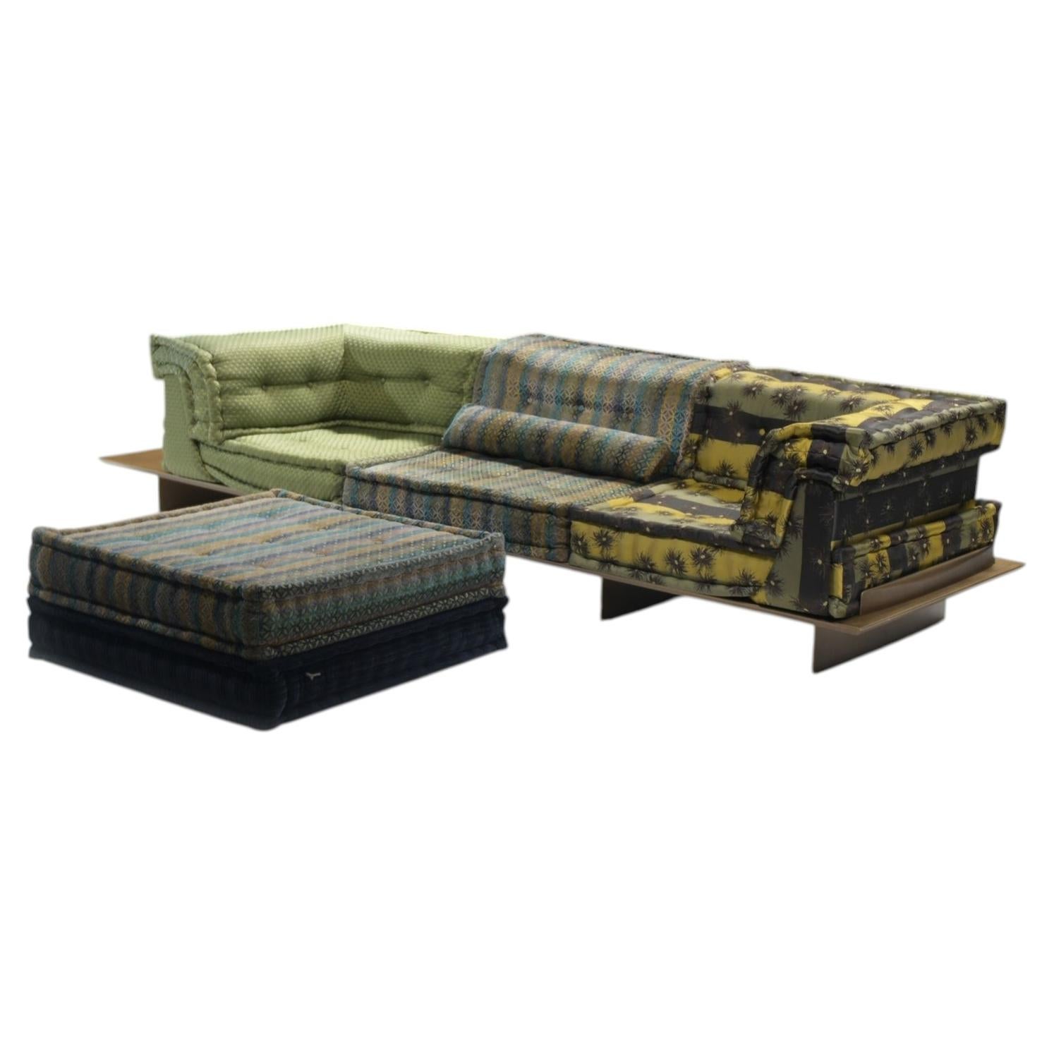 Stunning Mah Jong ‘Kenzo Takada’ sofa by Hans Hopfer for Roche Bobois France