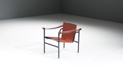 Fauteuil en cuir LC-1 - Le Corbusier, Pierre Jeanneret et Perriand - Cassina