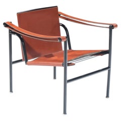 Fauteuil en cuir LC-1 - Le Corbusier, Pierre Jeanneret et Perriand - Cassina