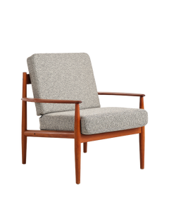 Teakholz-Sessel von Grete Jalk für France & Søn, Dänemark, 1950er Jahre, Mid-Century-Design