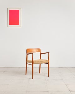 Sessel Nr. 56 aus Teakholz von Niels O. Møller für J. L. Moller, 1950er Jahre
