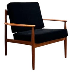 Grete Jalk Model 118 Lounge Chair for France & Son, Denmark, 1950s, MCM