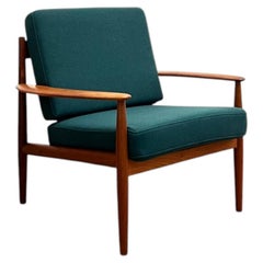 Grete Jalk Model 118 Lounge Chair for France & Son, Denmark, 1950s, MCM