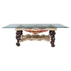 Magnificent Anthony Redmile Grotto Modern Sea Shell Shellwork Encrusted Table