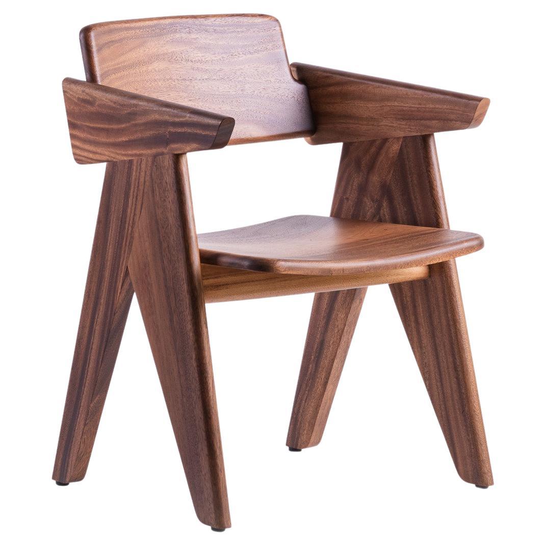 Fauteuil KENA, bois d'acacia naturel