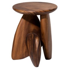 Pebble Stool Type 01, Natural Acacia Wood