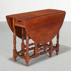 Antique American Turned Maple Gateleg Table, Marvelli–Padovano Collection