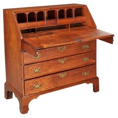 Antique American Mahogany Slant-Front Desk, Marvelli–Padovano Collection