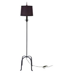 1950s Iron 4 Footed Floor Lamp