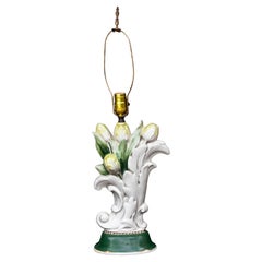 Lampada a tulipano in ceramica