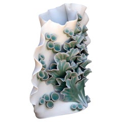 Chessell Pottery Coral Insprired Vase from Island of Wright