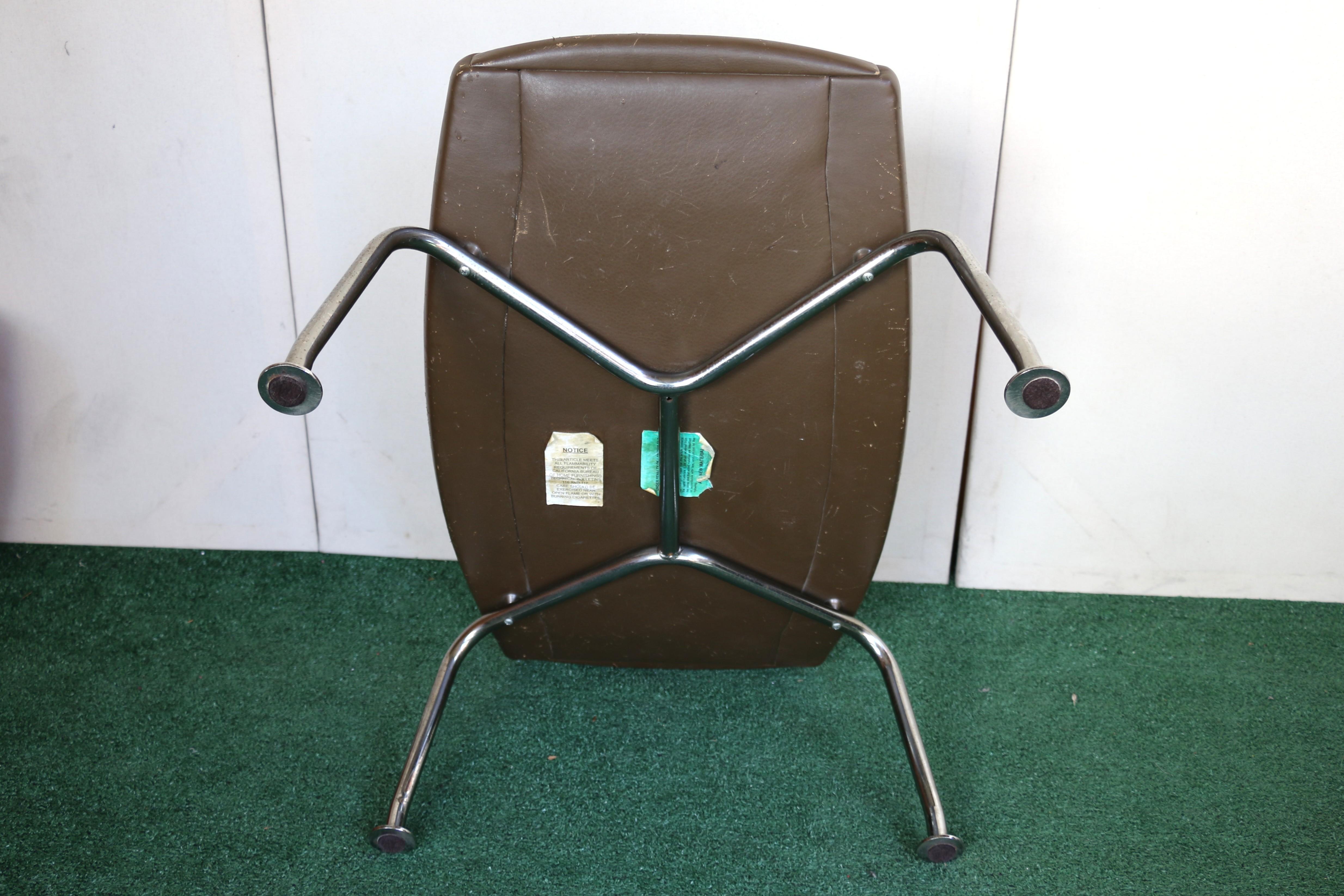 Chaise longue en forme de bœuf avec ottoman par Hans J. Wegner, Danemark, années 1970 en vente 13