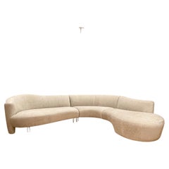 Large Curved Sectional, Robert Ebel for Preview, 1980s