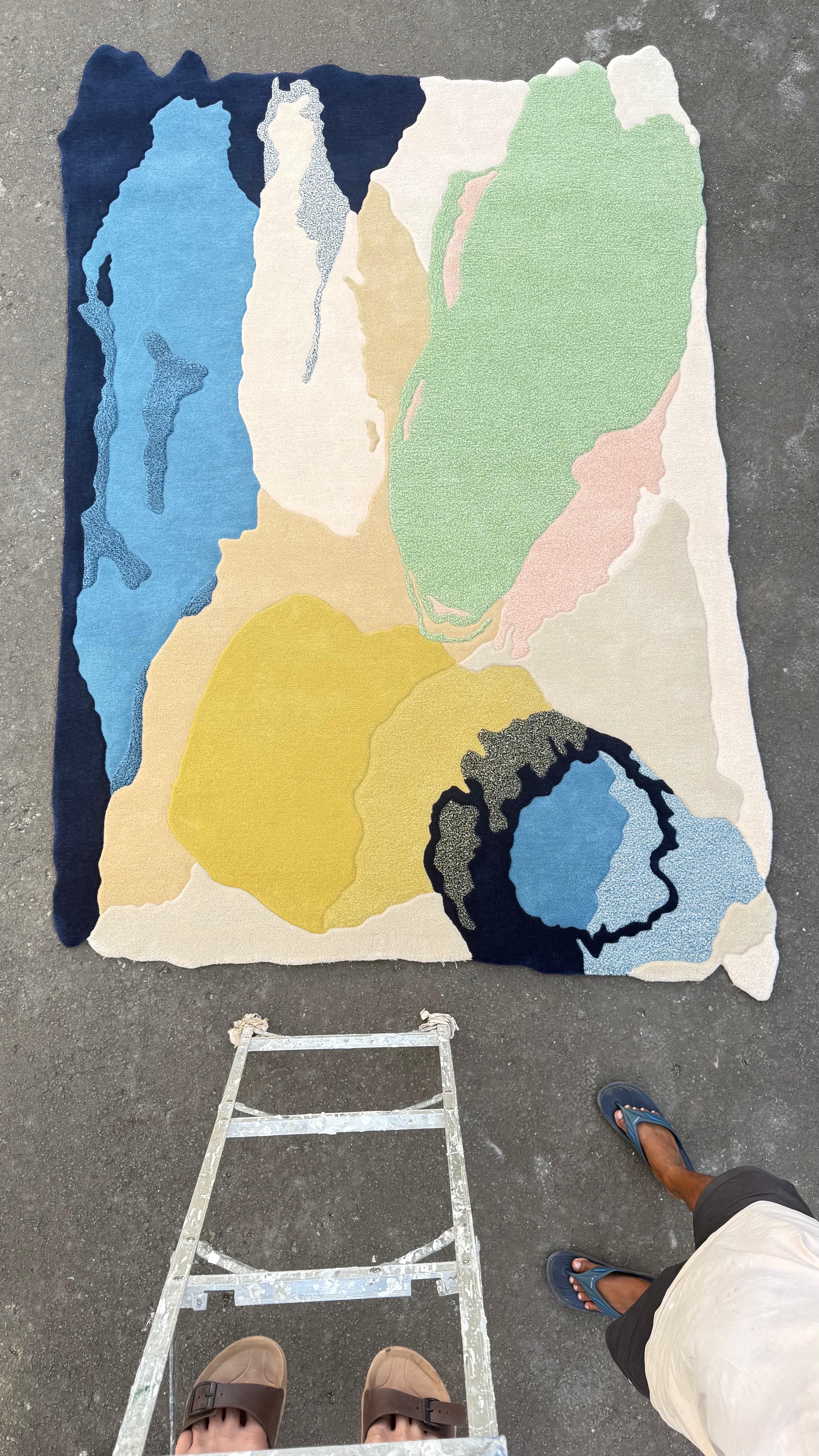 Benutzerdefinierte Misshapes Teppich im Angebot 2