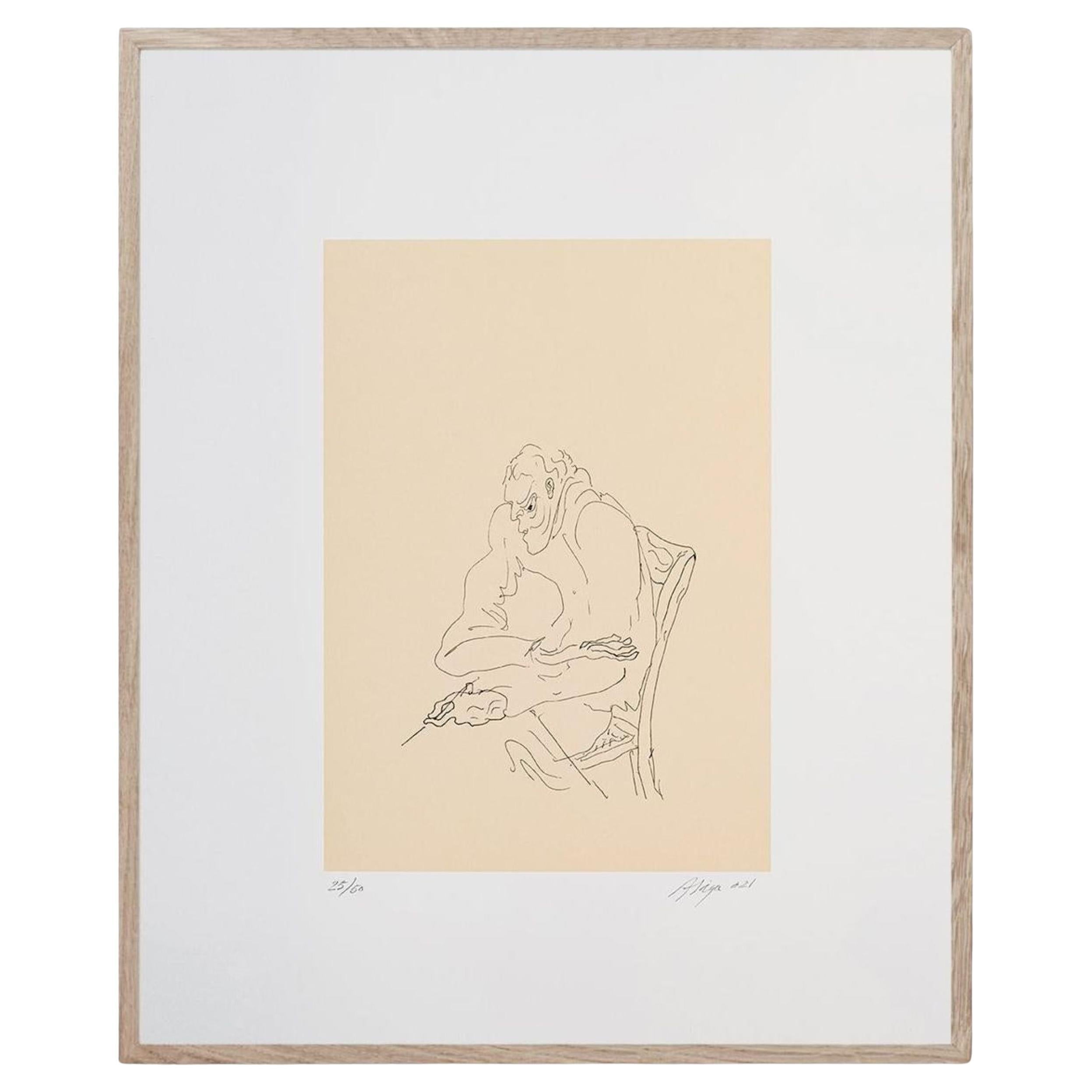 "Desenho" Siebdruck von Álvaro Siza Vieira im Angebot