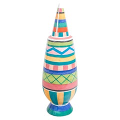 Vase from the "100% Make Up" series, designed by Alessandro MENDINI and SYBILLA for ALESSI