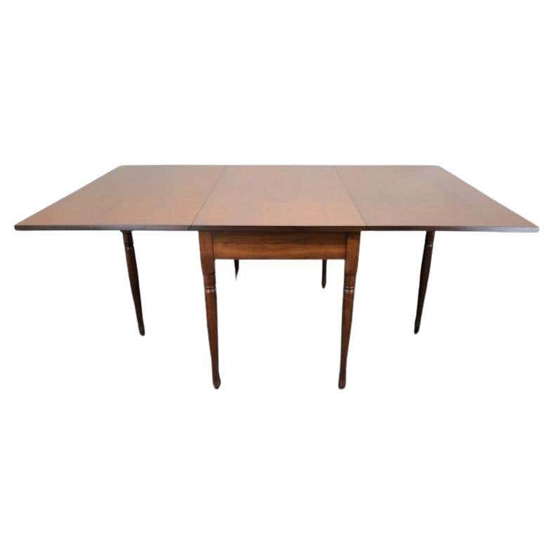 EA CLORE SONS Gateleg Drop Leaf Dining Table No. 513T For Sale at 1stDibs