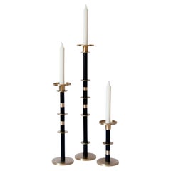 21a C Maïa Portavelas Grande Latón Negro de la diseñadora francesa Marine Breynaert