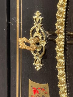 Buffet de style Napoléon III à marqueterie Boulle