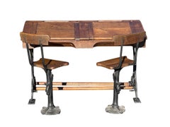 School Desk And 2 Chairs