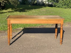 Louis Philippe-style Walnut Table / Desk