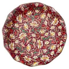 Longwy - Large Enameled Dish