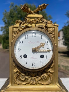 Raingo Frères - Gilded Bronze Clock