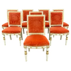 8 Empire-style Chairs In The Jacob Style
