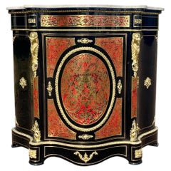 Napoleon III-style Boulle Marquetry Sideboard