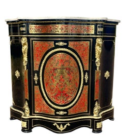 Napoleon III-style Boulle Marquetry Sideboard