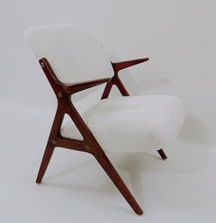 Mid-Century Modern Scandinavian Compass Armchair