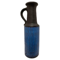 Mid-century Modern Fat Lava Vase by Carstens Keramik