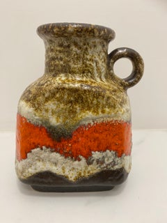 Mid-Century Dümler & Breiden Fat Lava Vase