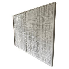 Opera d'arte astratta contemporanea belga, intitolata "Pure Structure", dal design unico