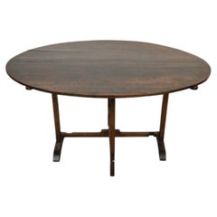 French 19th Century Tilt Top Wine Tasting Table