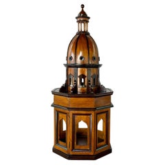 Italian Renaissance Style Wooden Architectural Model of Domed Church