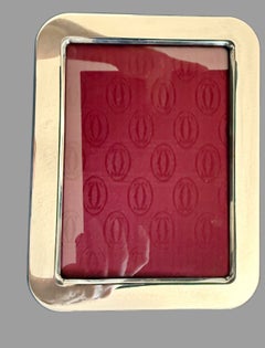 Cornice vintage Cartier in argento sterling, 9” x 7”, Italia, XX secolo