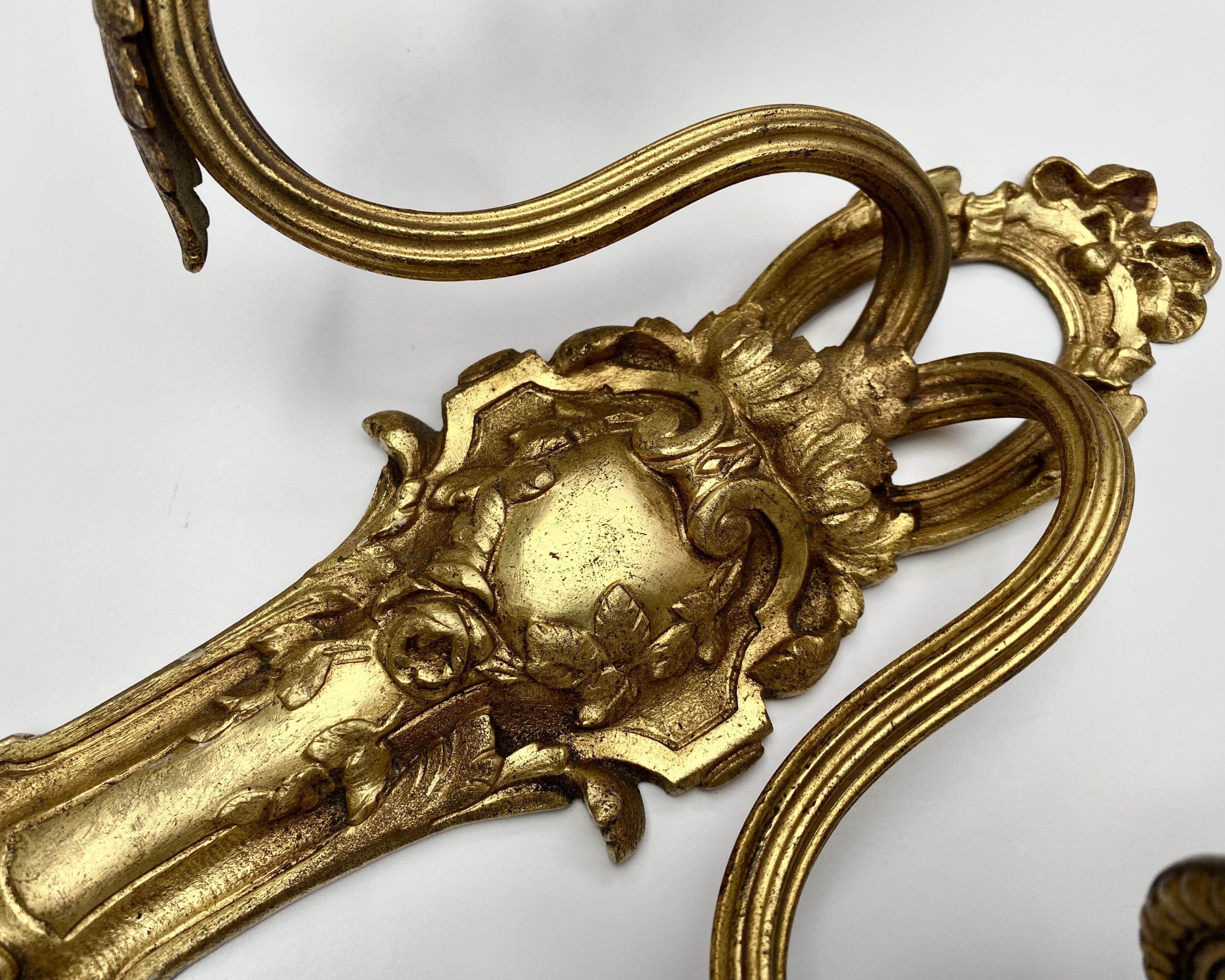 Aplique Antique French Bronce Aplique Luis XVI/Neoclásico Siglo XIX en Excelente estado para la venta en Bastogne, BE
