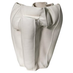 Organic Ceramic Vessel, Kawa Large Vessel 05, Sculptural, Abstract, Porcelain