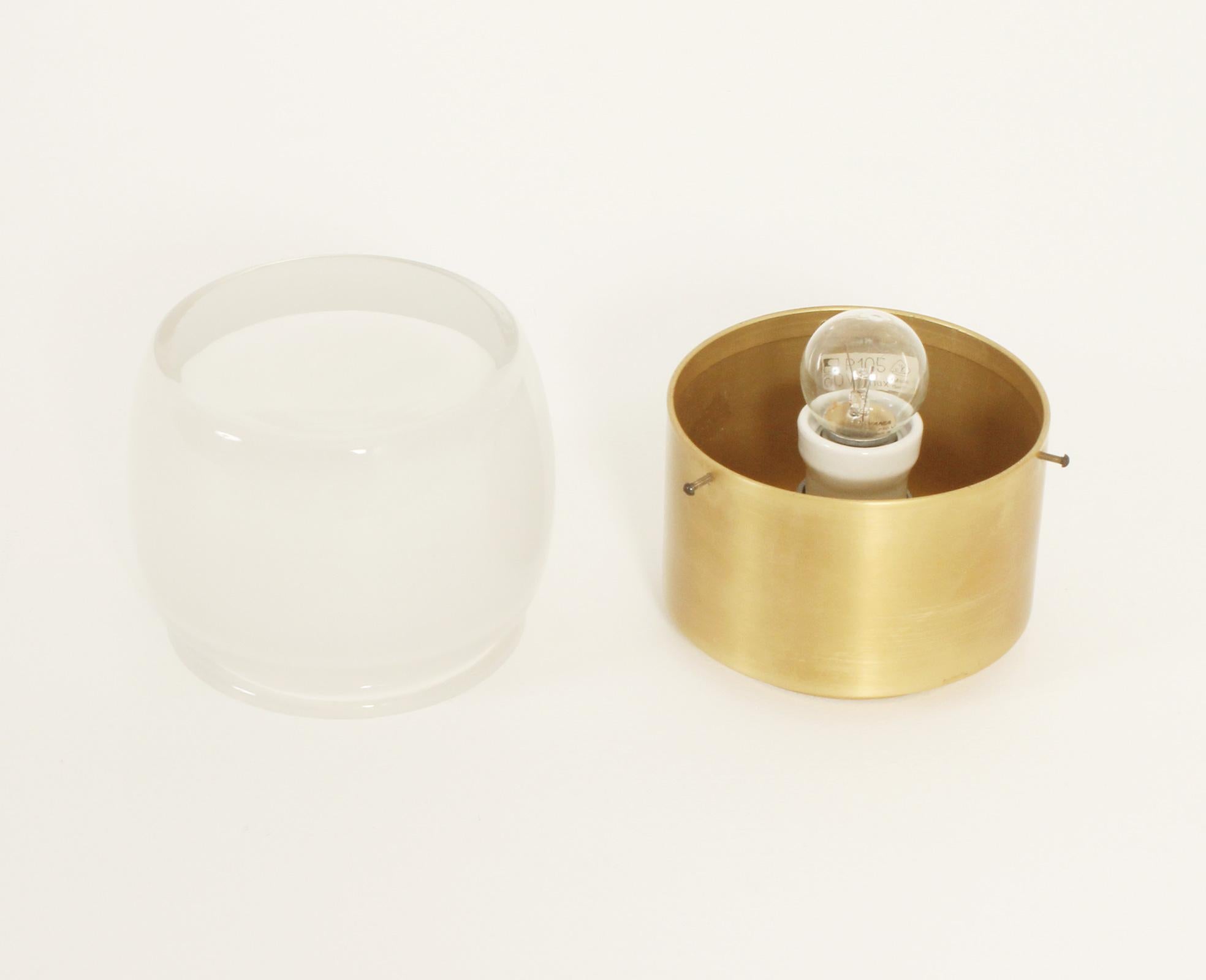 Set of Four Flush Mounts by Staff Leuchten, Germany, 1960's For Sale 3